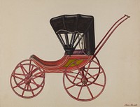 Doll Carriage (ca. 1937) by Rex F. Bush.  