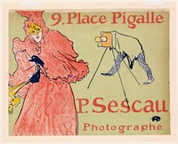 Le Photographe Sescau (1894) print in high resolution by Henri de Toulouse–Lautrec.  