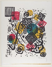 Kleine Welten V (Small Worlds V) (1922) print in high resolution by Wassily Kandinsky.  