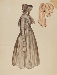 Woman's Coat (1935–1942) by Lillian Causey.   