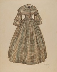 Dress (ca. 1940) by Virginia Berge.  
