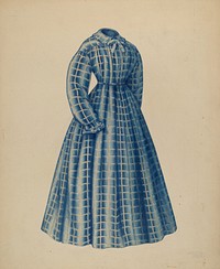 Dress (ca. 1940) by Julie C. Brush.  