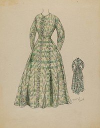 Dress (c. 1936) by Rosalia Lane.  