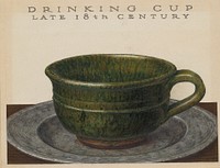 Drinking Cup (ca. 1936) by John Matulis.  