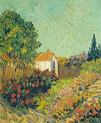 Landscape (1925–1928) Imitation of Vincent van Gogh. 