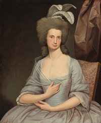 Elizabeth Stevens Carle (ca. 1783–1784) by Joseph Wright.  