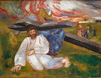 Christ (1889) painting in high resolution by Ernst Josephson. Original from the Thiel Gallery. 