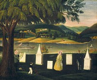 Family Burying Ground (ca. 1840) by American 19th Century.  