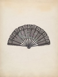 Fan, 1935/1942 by Jean Peszel.  