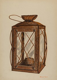 Farm Lantern (ca. 1940) by Richard Taylor.  