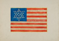 Flag: Civil War (ca. 1936) by Edward Grant.  