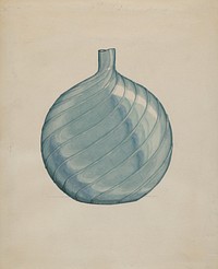 Flask (ca. 1936) by Dorothy Posten.  