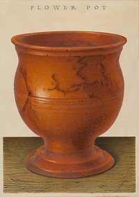 Flower Pot (ca. 1939) by Alfred Parys.  