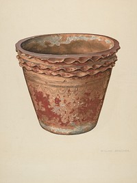 Flower Pot (ca. 1938) by William Spiecker. 