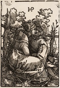 Couple of lovers in a garden, 1522