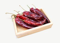 Red chili collage element psd