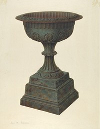 Garden Urn (1935–1942) by John H. Tercuzzi.  