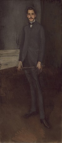 George W. Vanderbilt (1897–1903) by James McNeill Whistler.  