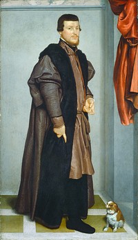 Gian Federico Madruzzo (ca. 1560) by Giovanni Battista Moroni.  