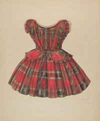 Girl's Dress, 1935/1942 by Virginia Berge.  