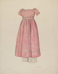 Girl's Dress with Pantaloons (c. 1941) by Nancy Crimi .  