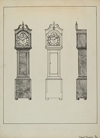 Grandfather Clock (ca.1936) by Ernest A. Towers, Jr.  