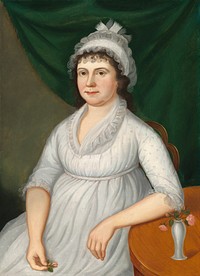 Hannah Lemmon Corcoran (Mrs. Thomas Corcoran), ca. 1802–1810) by Charles Peale Polk.  