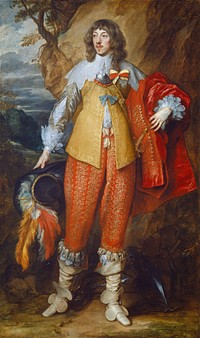 Henri II de Lorraine (ca. 1634) by Sir Anthony van Dyck.  