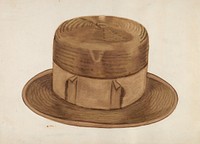 High Straw Hat (ca.1936) by Ernest A. Tower, Jr.  