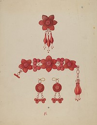 Horsehair Jewelry (ca.1937) by William High.  