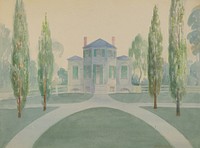 House of Benjamine C. Moore (c. 1936) by Gladys Cook.  