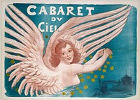 Cabaret du Ciel (1880-1900) print in high resolution by Adolphe Willette. 