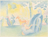 In the Park by Henri Edmond Cross. 