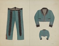 Jacket (ca. 1940) by Syrena Swanson.  