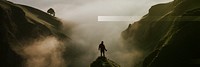 Mountain cliff background, travel aesthetic, nature photo