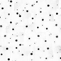 Watercolor drops pattern background, black and white design 