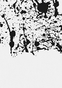 Black watercolor splash  background, simple design