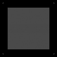 Black square frame, with design space vector
