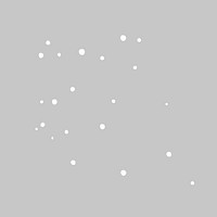 White dots, falling snow clipart vector