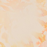 Fall leaf watercolor background,  orange design