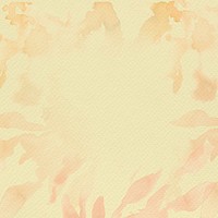 Fall leaf watercolor background design