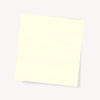 Yellow sticky note paper vector