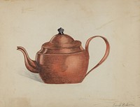 Tea Kettle (1935&ndash;1942) by Frank Nelson.  