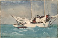 Key West, Hauling Anchor (1903) by Winslow Homer.  