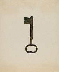 Key (1935&ndash;1942) by Edna C. Rex.  