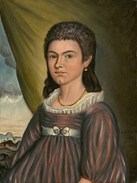 Lucia Leonard (1801) by Luther Allen.  