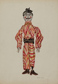 Puppet (ca.1940) by Hilda Olson.  