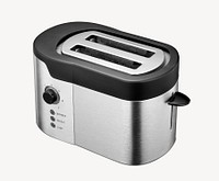 Electric toaster isolated design 