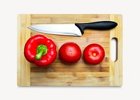 Cutting board  collage element psd