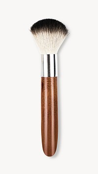 Blush makeup brush mobile wallpaper, white background